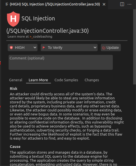 SQL Injection Learn More